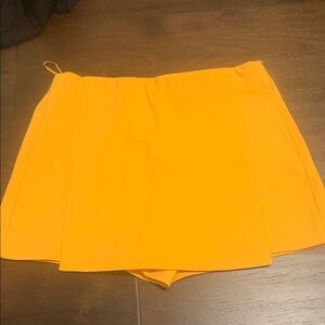 Zara Bright Orange Skort